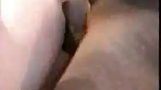 جلسة ركوب عنيف: عمود أسود كبير يحفر نقطة جي سبوت لديها